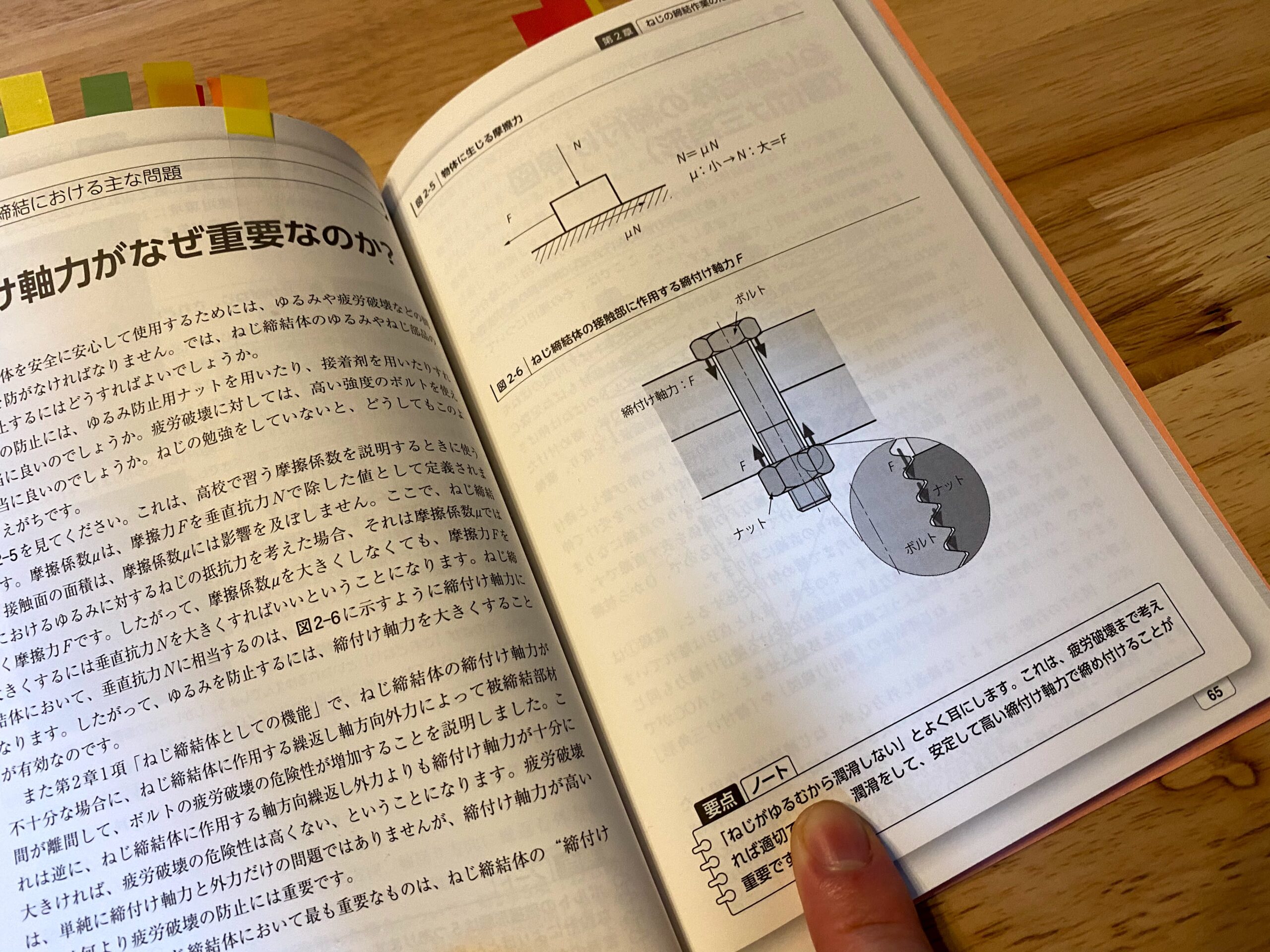ねじの締結原理と締め付け軸力を理解する|機械設計者ならこれだけは知っておけ|